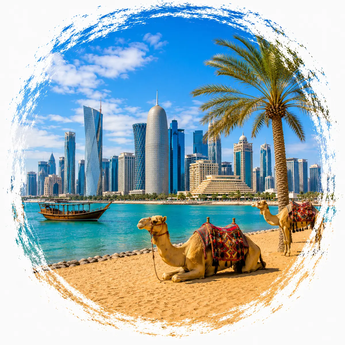 qatar-doha-desert-grunge