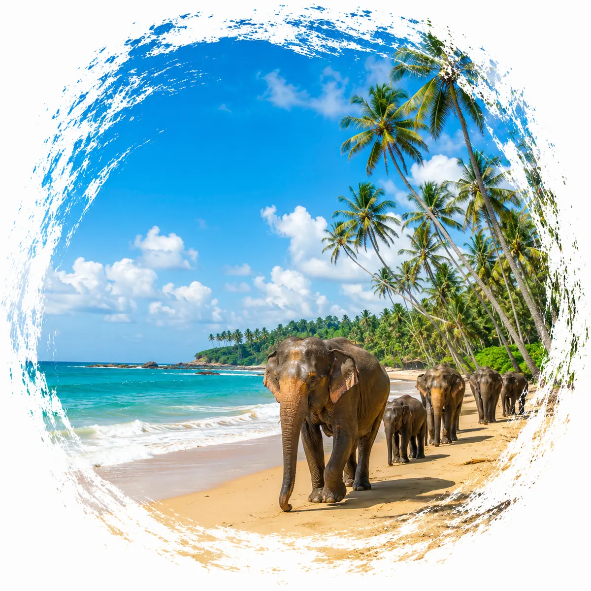 sri-lanka-elephants-beach-grunge