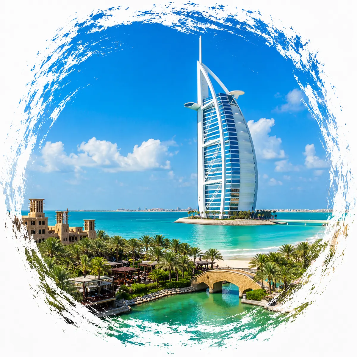 uae-dubai-burj-al-arab-grunge